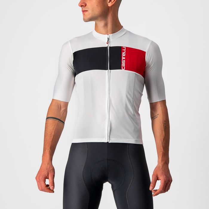 Castelli PROLOGO 7, muška majica za biciklizam, bijela | Intersport