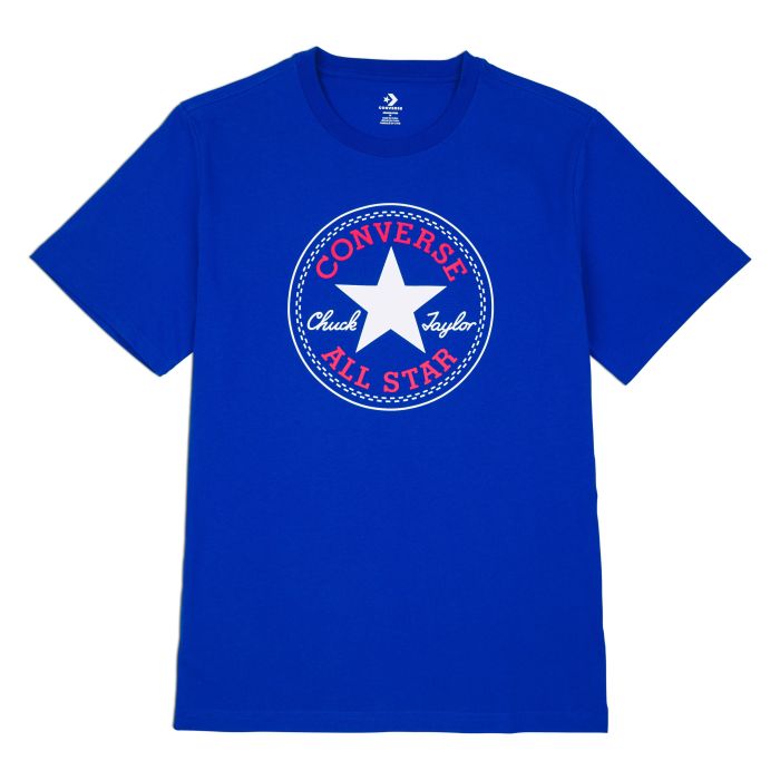 Converse GO-TO ALL STAR PATCH LOGO T-SHIRT, muška majica, plava | Intersport