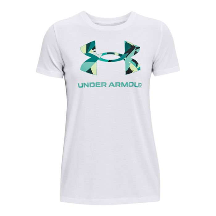 Under Armour SPORTSTYLE LOGO SS, ženska majica, bijela | Intersport