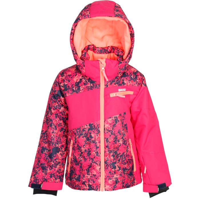 Brugi YS1Y, dječja skijaška jakna, roza | Intersport
