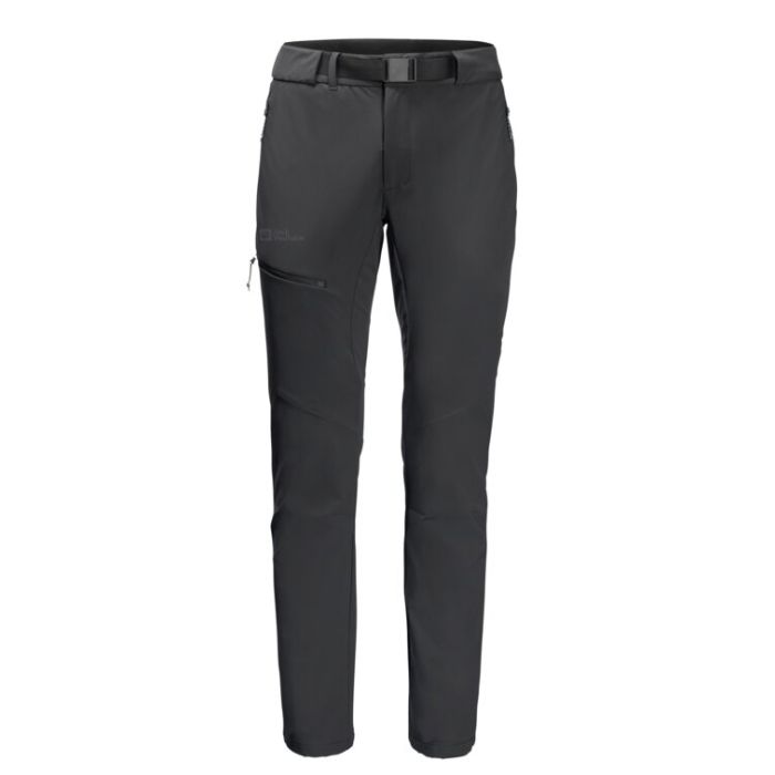Jack Wolfskin HOLDSTEIG PANTS M, muške planinarske hlače, crna | Intersport