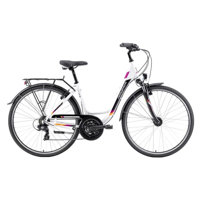 Genesis TOURING 2.1 W, ženski gradski bicikl, bijela | Intersport