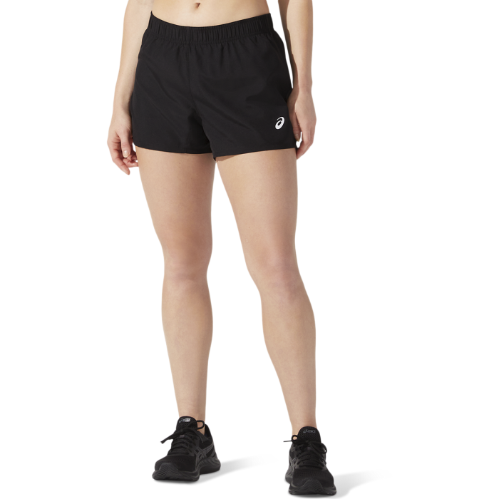 Asics CORE 4IN SHORT, ženske hlače za trčanje, crna | Intersport