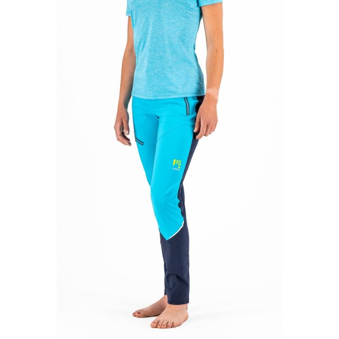 Karpos ROCK EVO W PANT, ženske planinarske hlače, plava | Intersport