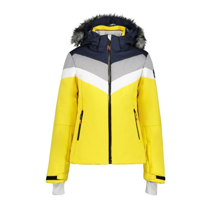 Icepeak ELECTRA, ženska skijaška jakna, žuta | Intersport