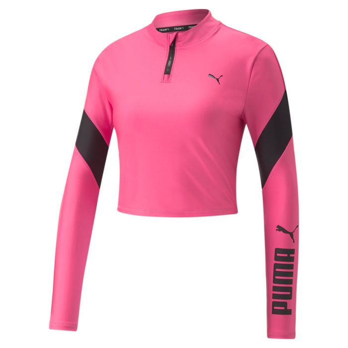 Puma FIT EVERSCULPT 1/4 ZIP, majica, roza | Intersport
