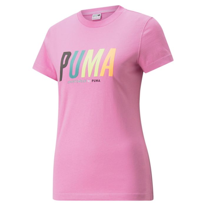 Puma SWXP GRAPHIC TEE, ženska majica, roza | Intersport