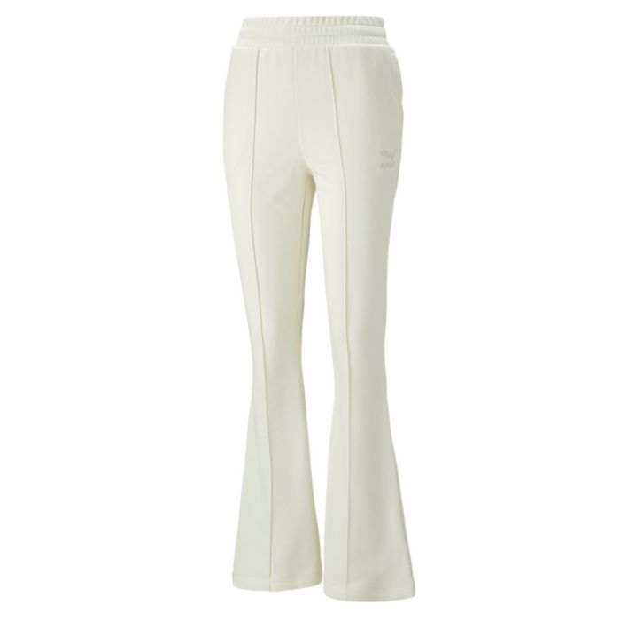 Puma CLASSICS FLARED PANTS TR, ženske hlače, bijela | Intersport
