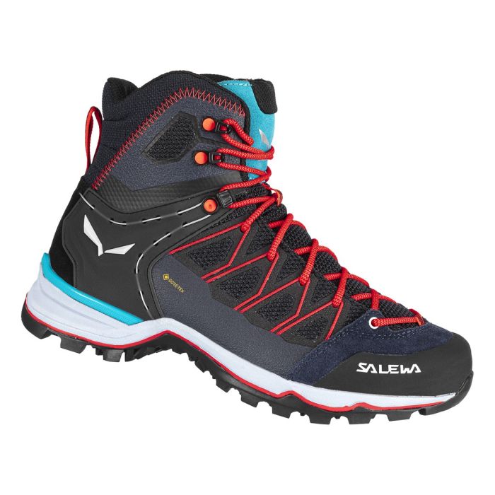 Salewa MTN TRAINER LITE MID GTX W, ženske cipele za planinarenje, plava |  Intersport