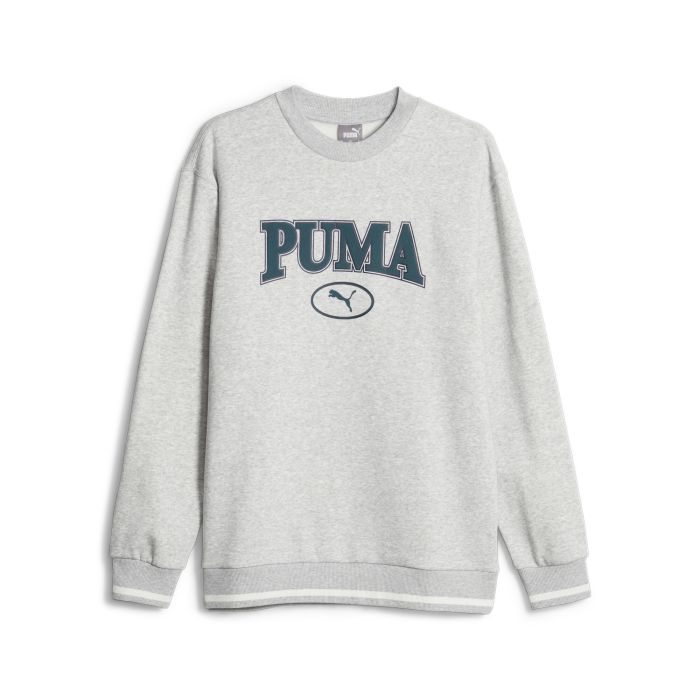 Puma SQUAD CREW FL, muški pulover, siva | Intersport