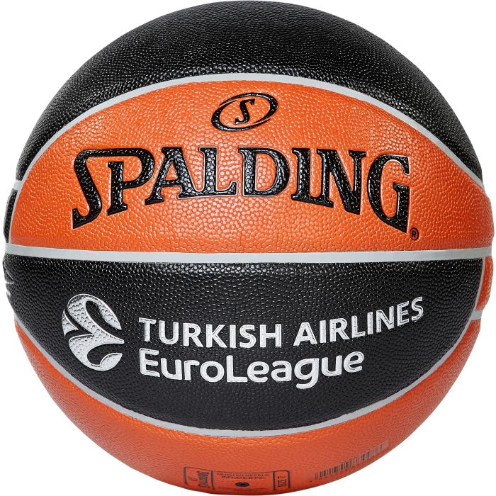 Spalding EUROLEAGUE TF-500 I/O, košarkaška lopta, crna | Intersport