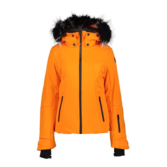 Icepeak ELEELE I, ženska skijaška jakna, narančasta | Intersport