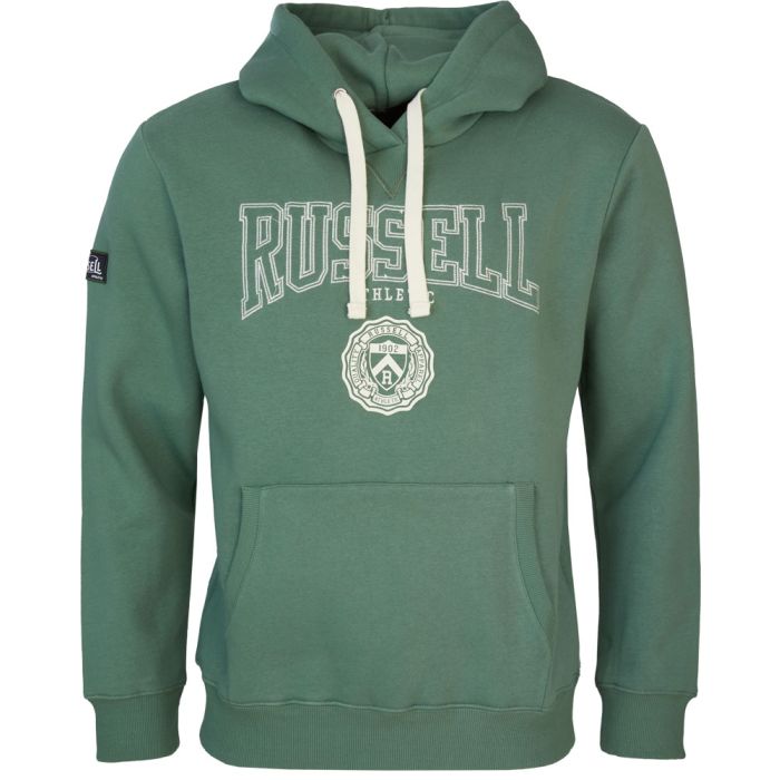 Russell Athletic COLLEGIATE - PULL OVER HOODY, muški pulover, zelena |  Intersport