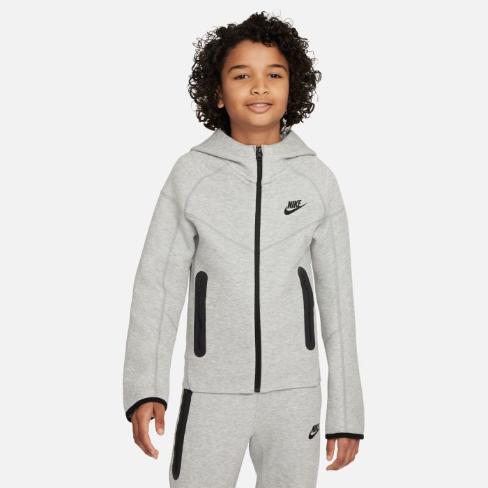 Nike B NSW TECH FLC FZ, dječja jakna, siva | Intersport