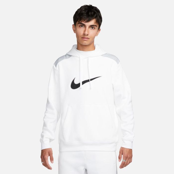 Nike M NSW SP FLC HOODIE BB, muški pulover, bijela | Intersport