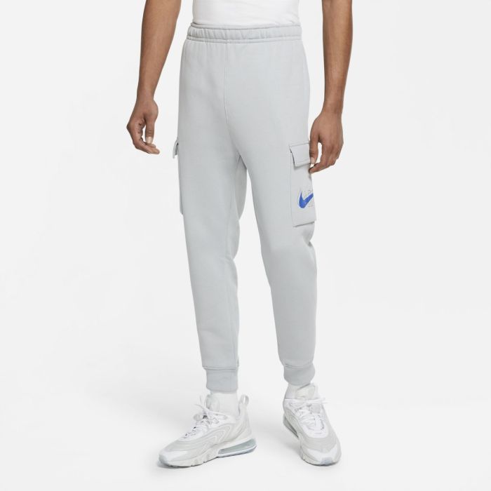 Nike M NSW PANT CARGO AIR PRNT PACK, muške hlače, siva | Intersport