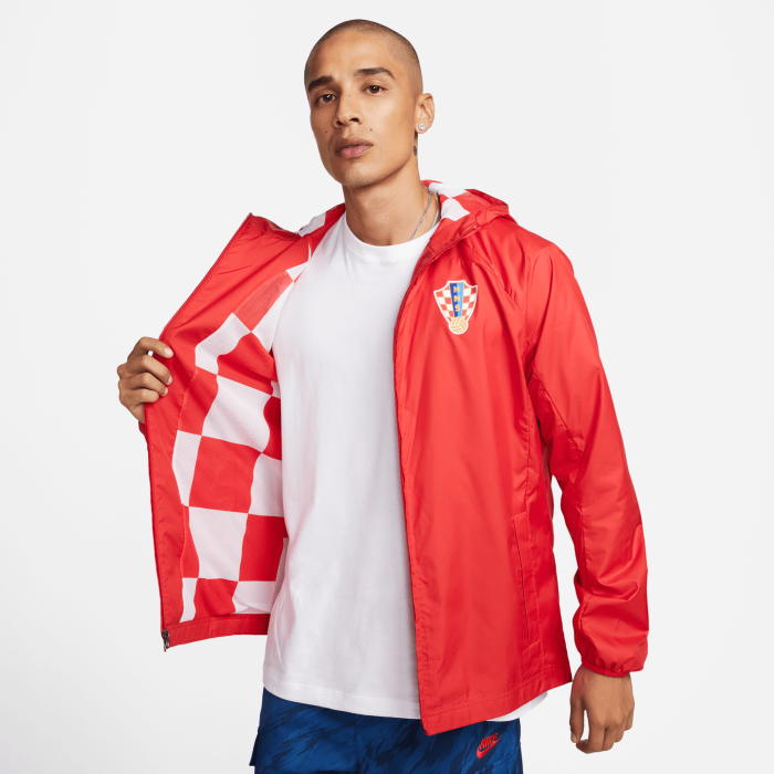Nike CRO M NK AWF JKT GX, muška jakna za nogomet, crvena | Intersport