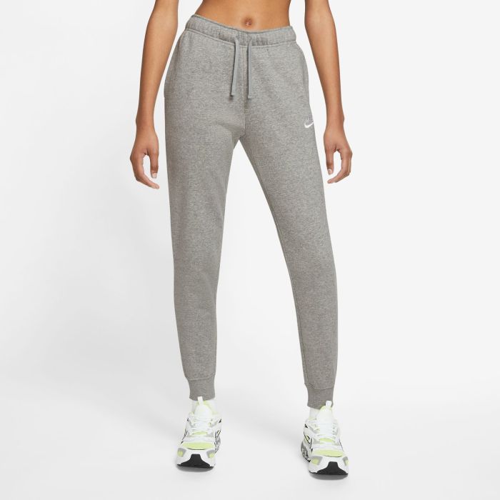 Nike W NSW CLUB FLC MR PANT STD, ženske hlače, siva | Intersport
