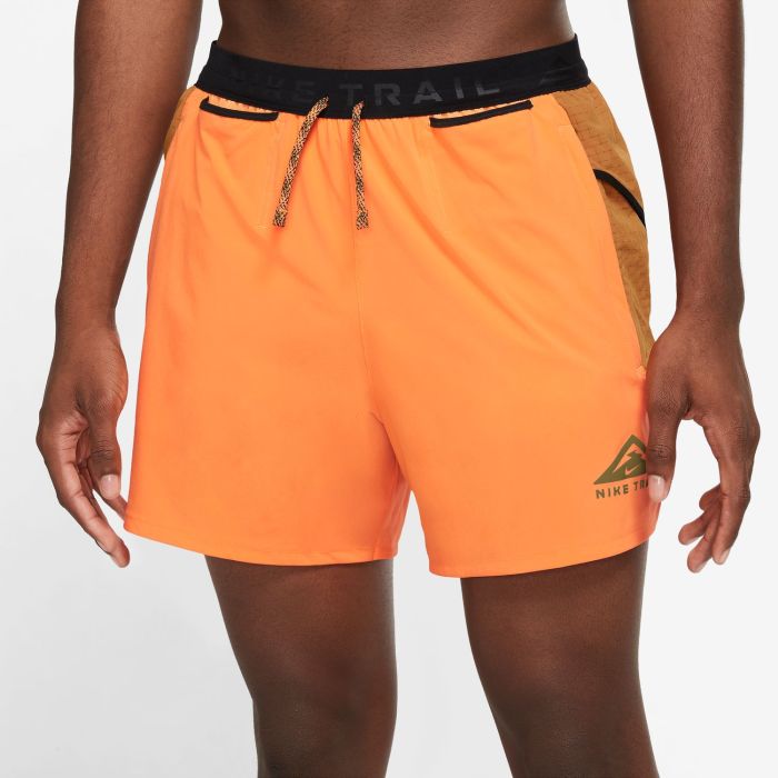 Nike M NK DF SECONDSUNRISE 5BF SHRT, muške kratke hlače za trčanje,  narančasta | Intersport