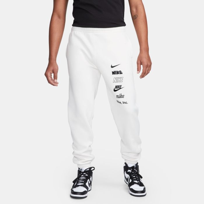 Nike M NK CLUB+ BB CF PANT MLOGO, muške hlače, bijela | Intersport