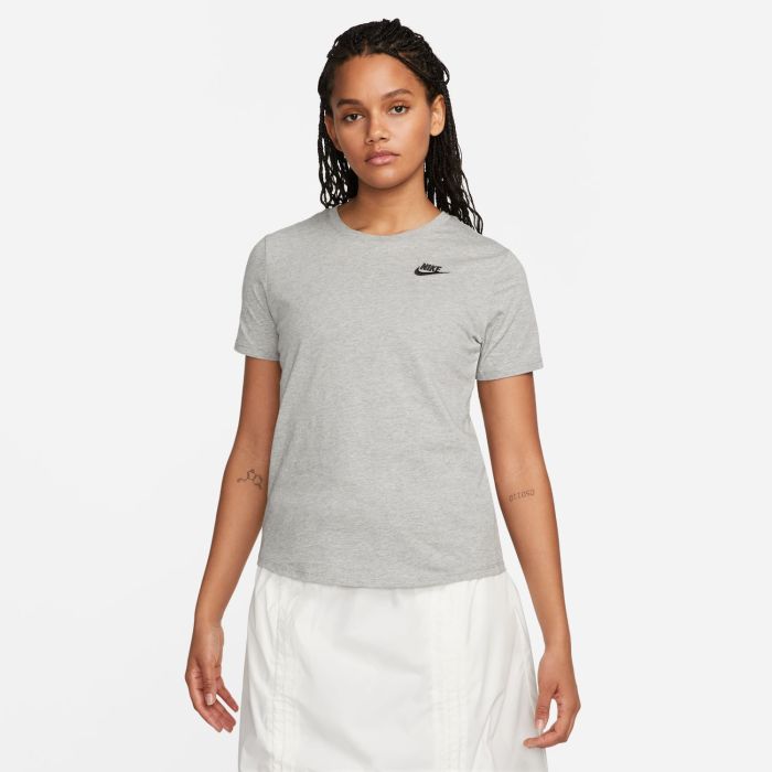 Nike W NSW TEE CLUB, ženska majica, siva | Intersport