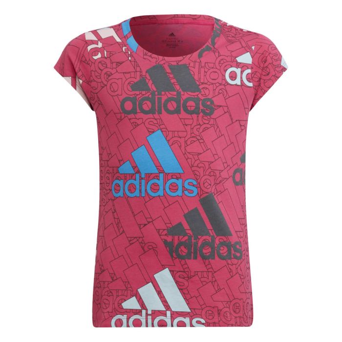 Adidas G ES BL TEE, dječja majica, roza | Intersport