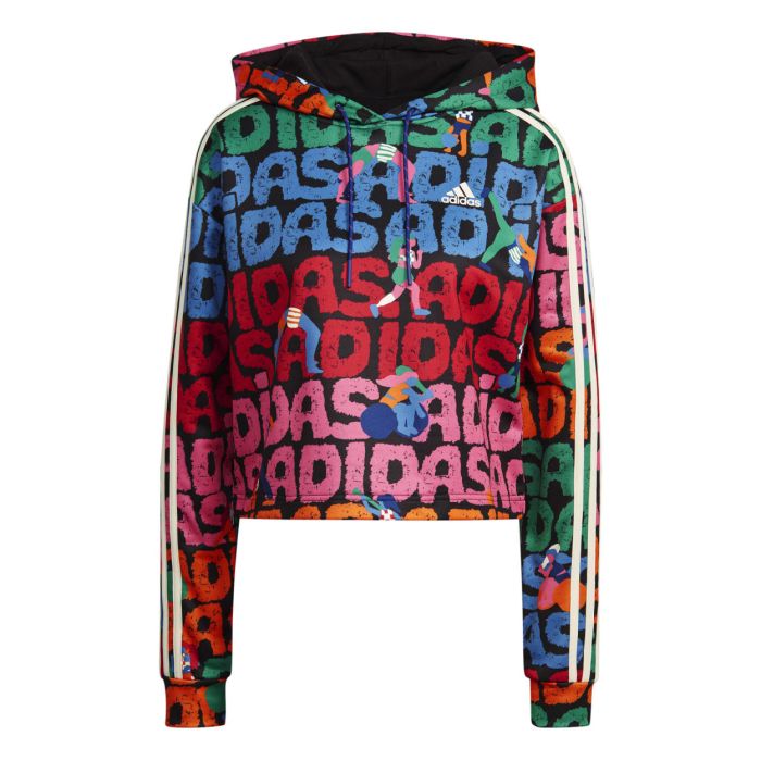 adidas FARM HOODIE, ženski pulover, višebojno | Intersport