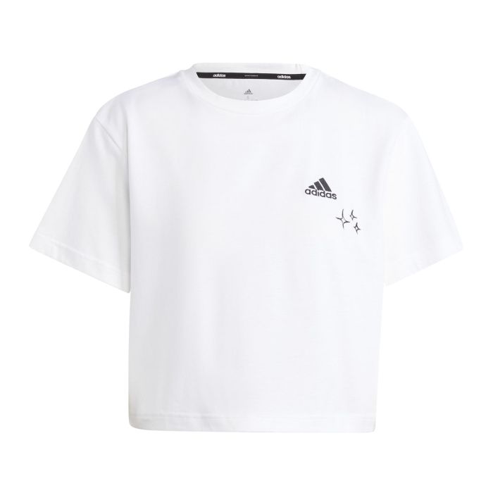 Adidas W BLUV Q3 CRO T, ženska majica, bijela | Intersport