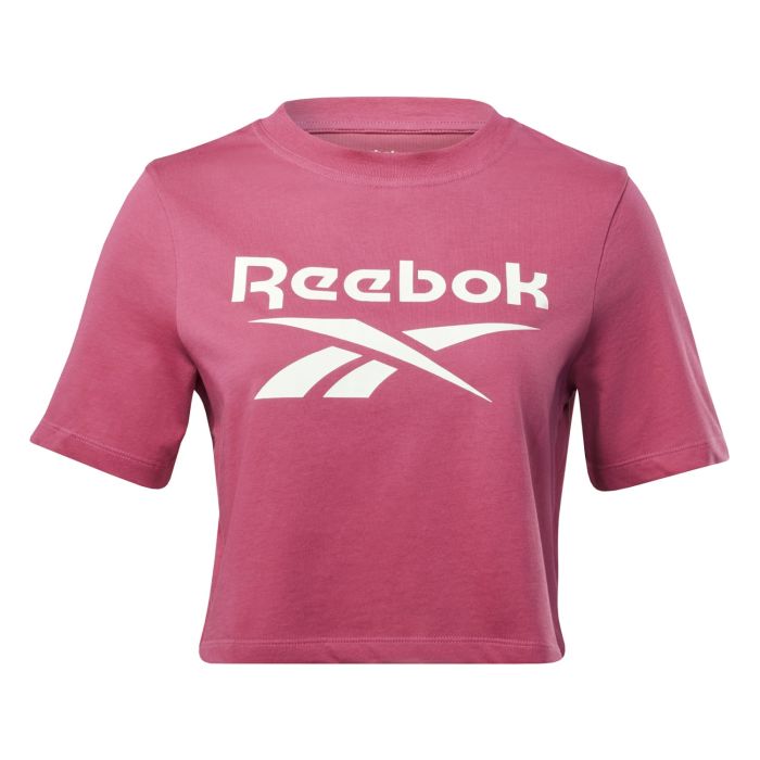 Reebok RI BL CROP TEE, ženska majica, roza | Intersport