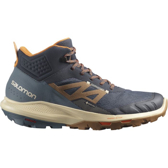 Salomon OUTPULSE MID GTX, muške cipele za planinarenje, plava | Intersport