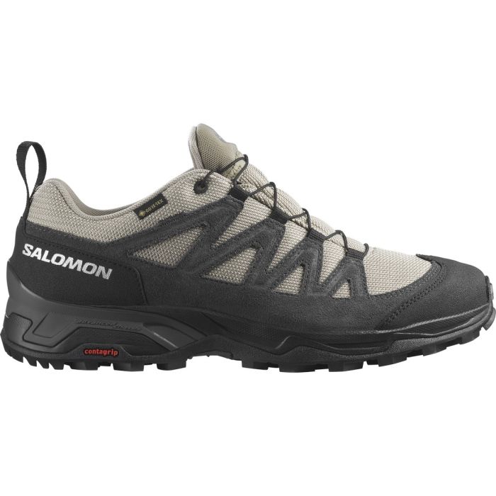 Salomon X WARD LEATHER GTX, cipele za planinarenje, crna | Intersport