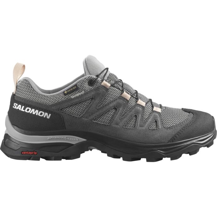 Salomon X WARD LEATHER GTX W, cipele za planinarenje, siva | Intersport