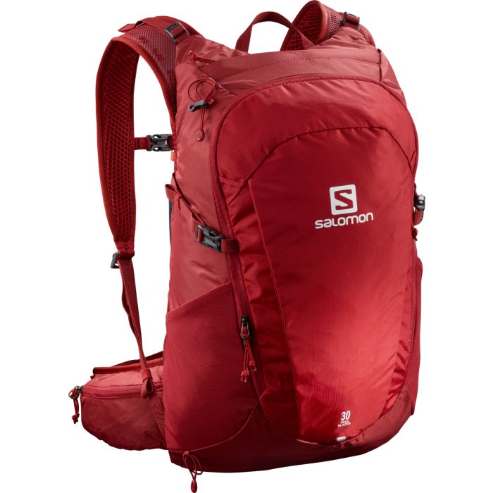 Salomon TRAILBLAZER 30, planinarski ruksak, crvena | Intersport