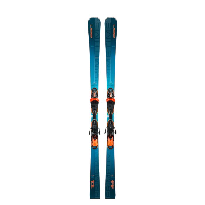 Elan PRIMETIME 44 FUSION X + EMX 12.0 GW, set all round skije, plava |  Intersport