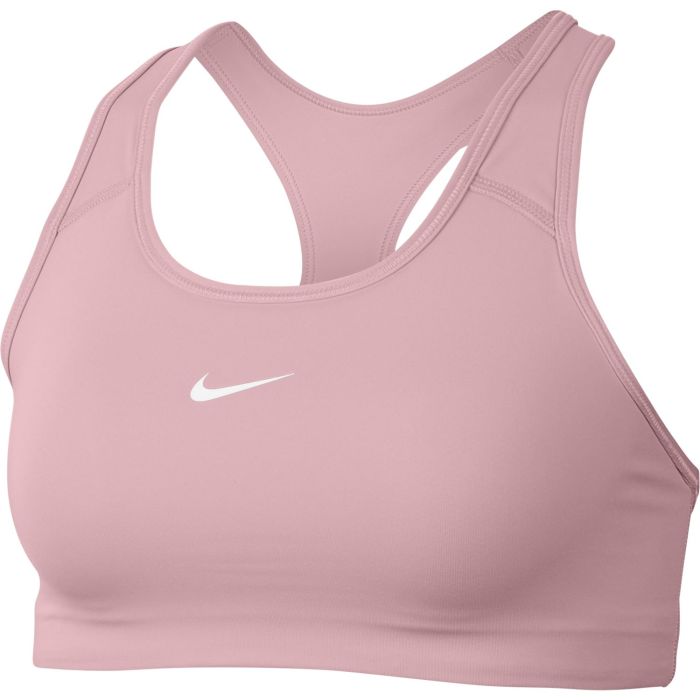 Nike SWOOSH WO MEDIUM SPORTS BRA, ženski sportski top, roza | Intersport