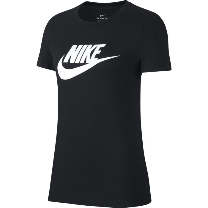Nike W NSW TEE ESSNTL ICON FUTUR, ženska majica, crna | Intersport