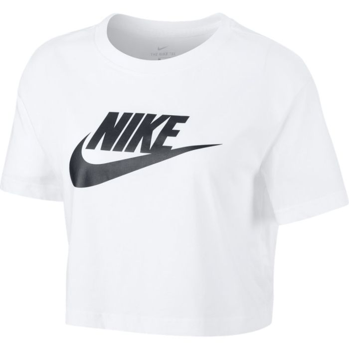 Nike SPORTSWEAR ESSENTIAL WO CROPPED T-SHIRT, ženska majica, bijela |  Intersport