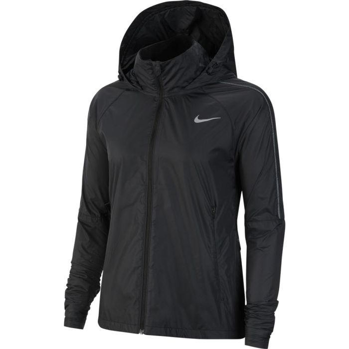 Nike SHIELD WOMEN'S RUNNING JACKET, ženska jakna za trčanje, crna |  Intersport