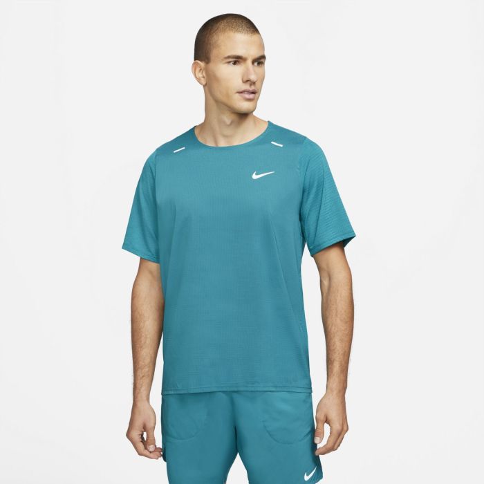 Nike BREATHE RISE 365 HYBRID RUNNING TOP, muška majica za trčanje, plava |  Intersport