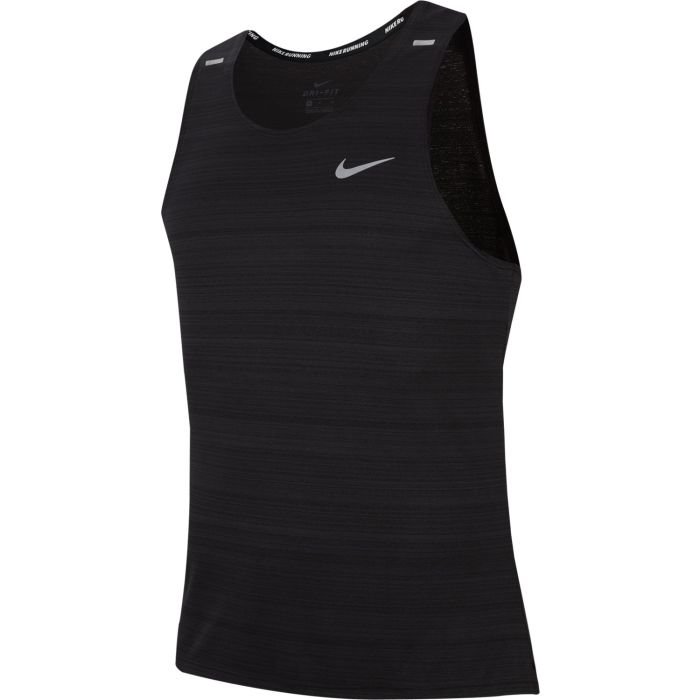 Nike M NK DF MILER TANK, muška majica za trčanje, crna | Intersport