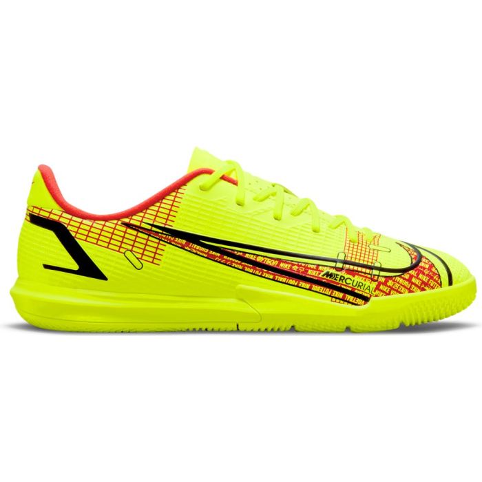 Nike JR VAPOR 14 ACADEMY IC, dječje tenisice za nogomet, žuta | Intersport