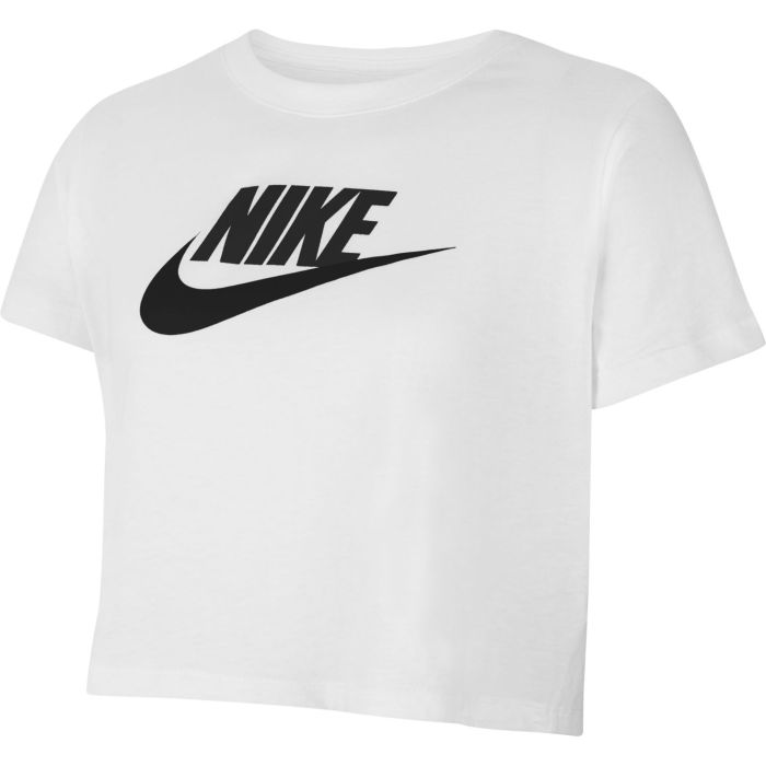 Nike G NSW TEE CROP FUTURA, dječja majica, bijela | Intersport