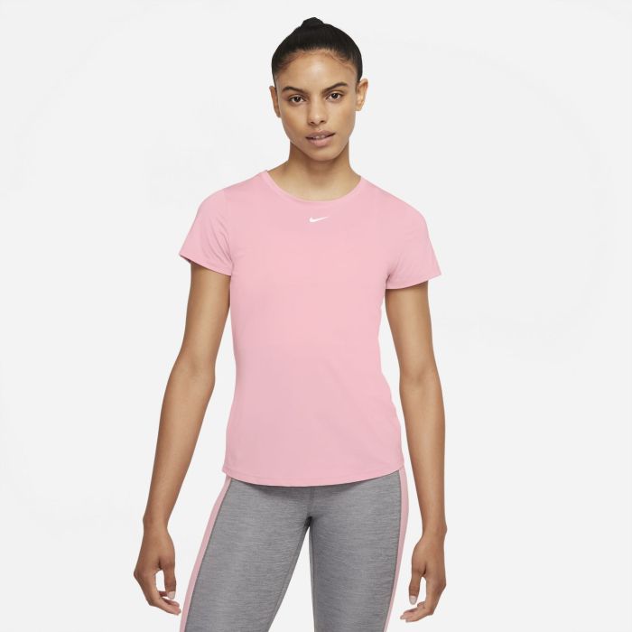 Nike DRI-FIT ONE SHORT-SLEEVE TOP, majica, roza | Intersport