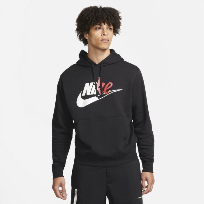 Nike SPORTSWEAR SPORT ESSENTIALS+ PULLOVER BRUSHED BACK HOODIE, muški  pulover, crna | Intersport