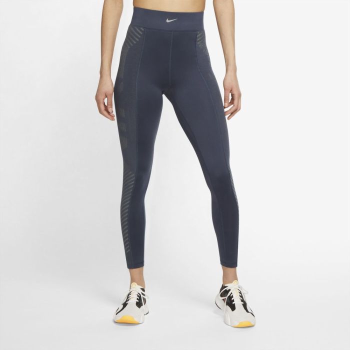 Nike PRO THERMA-FIT ADV LEGGINGS, ženske tajice za fitnes, plava |  Intersport