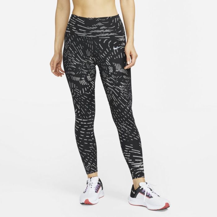 Nike DRI-FIT RUN DIVISION FAST RUNNING LEGGINGS, ženske tajice za trčanje,  crna | Intersport