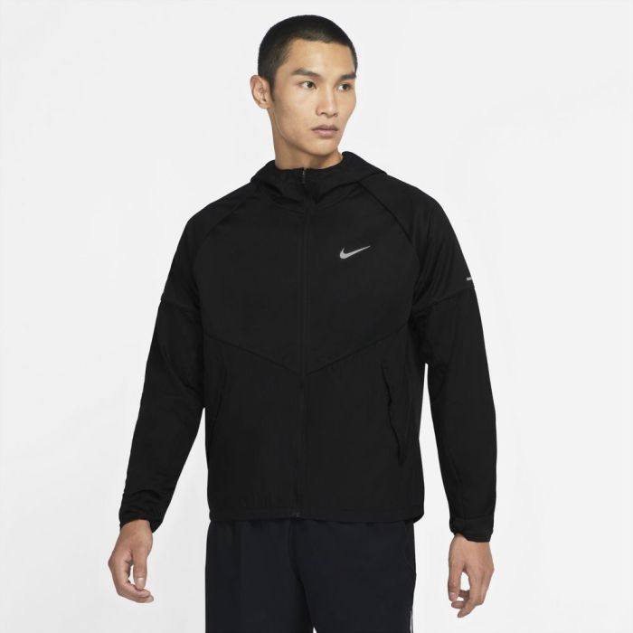 Nike THERMA-FIT REPEL MILER RUNNING JACKET, muška majica, crna | Intersport