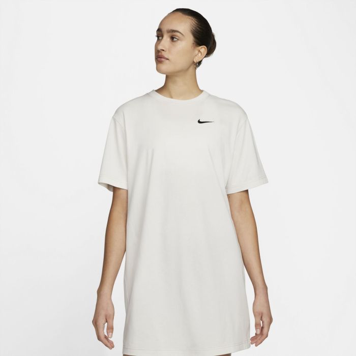 Nike W NSW SWSH SS DRESS, odjeća, bijela | Intersport