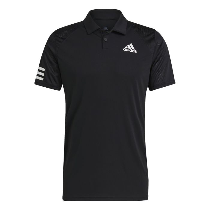 Adidas CLUB 3STR POLO, muška polo majica za tenis, crna | Intersport