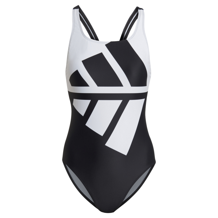 Adidas 3 BARS SUIT, ženski kupaći kostim jednodjelni, crna | Intersport